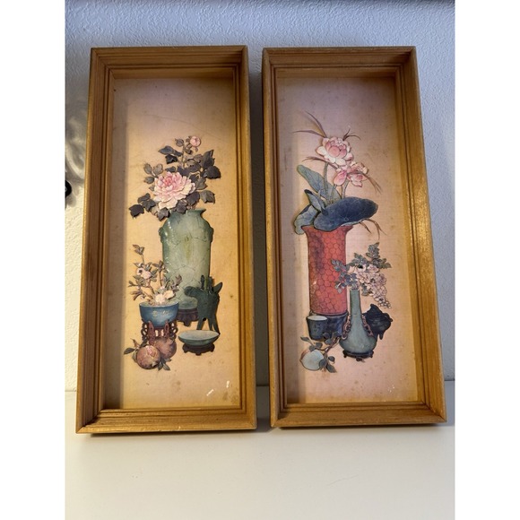 Rare Collectible Chinese Wall Art 3D Raised‎